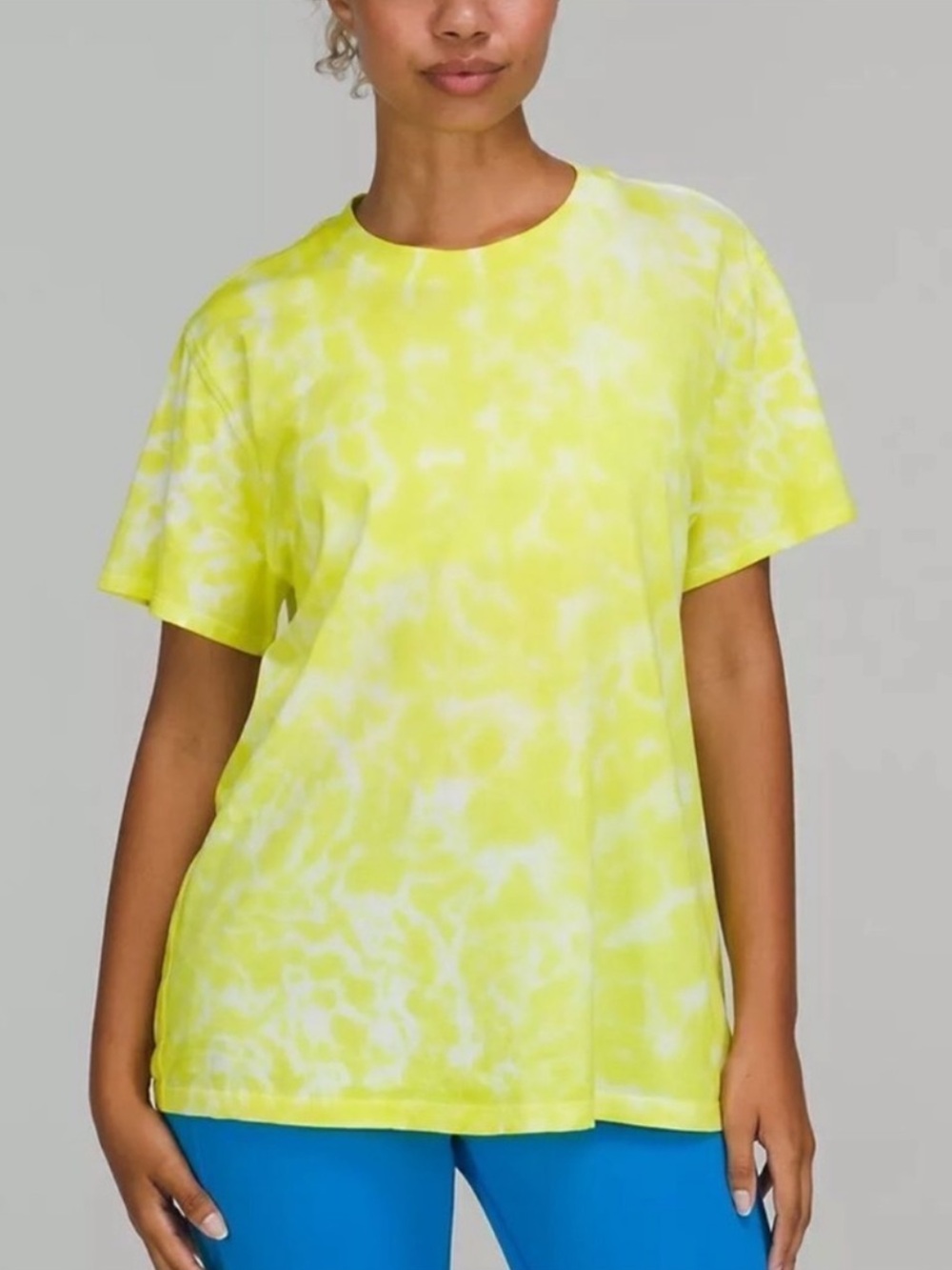 Lululemon All Yours Cotton Shirt Tie Dye S/M